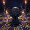 Crystal Sphere holder  (and mystery sphere!)￼