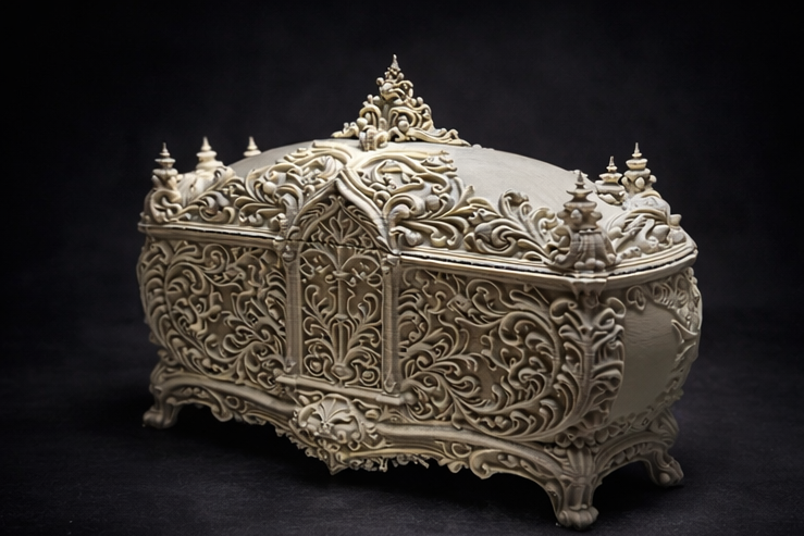 Victorian Style Jewelry Box